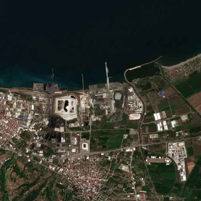 The area before the fire, July 28, 2026