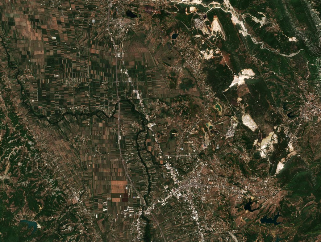 The area before the fire, July 19, 2026