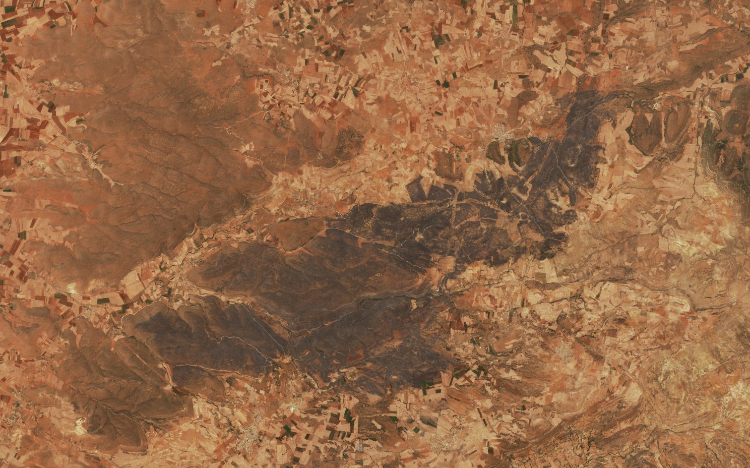 The area after the fire, July 27, 2026