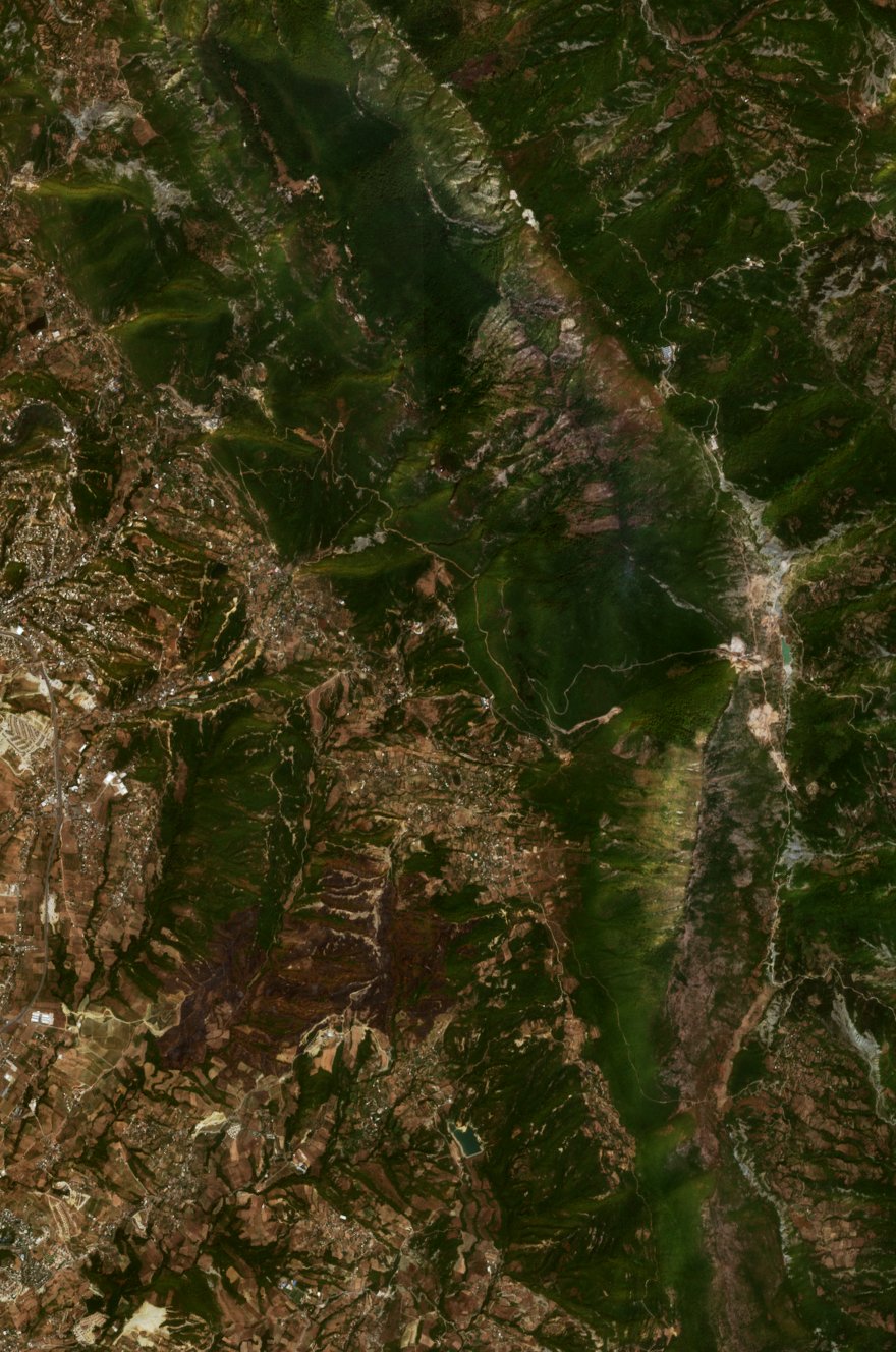 The area after the fire, August 28, 2026