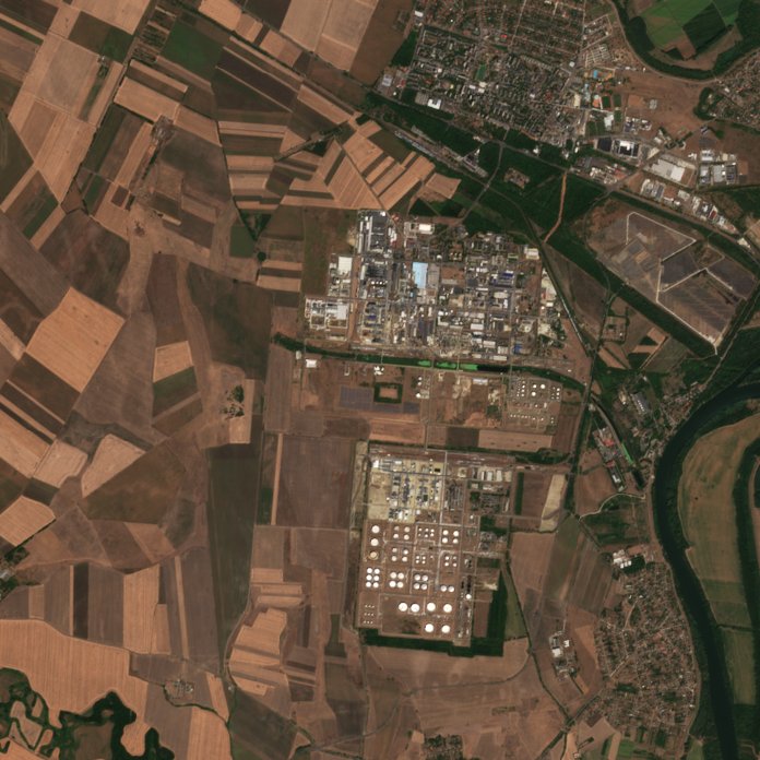 The area before the fire, August 5, 2026