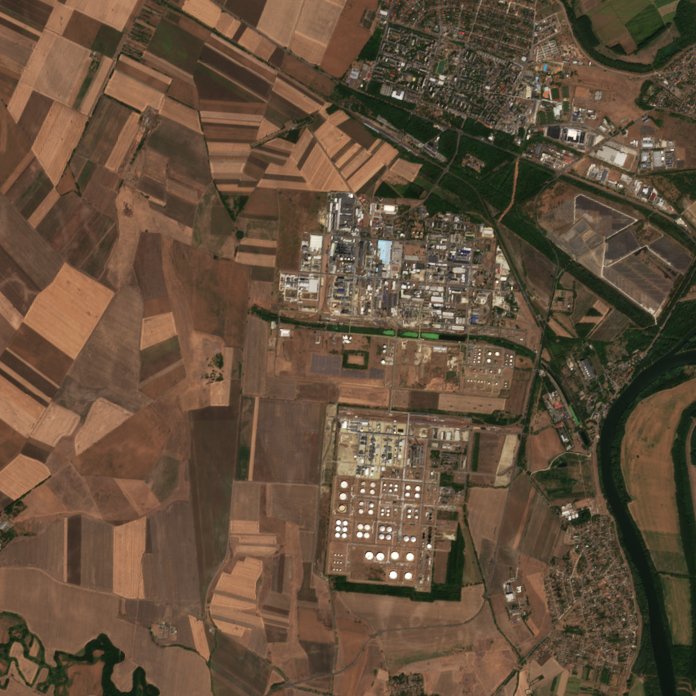 The area after the fire, August 15, 2026