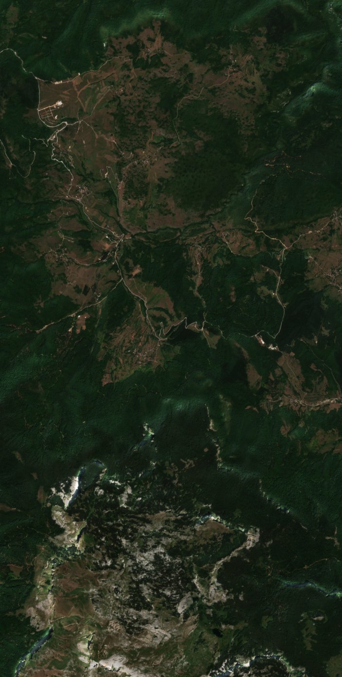 The area before the fire, August 11, 2026