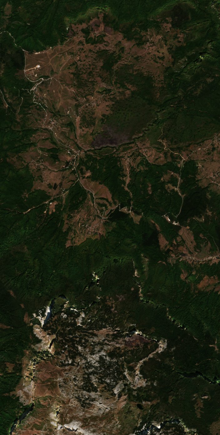 The area after the fire, September 7, 2026