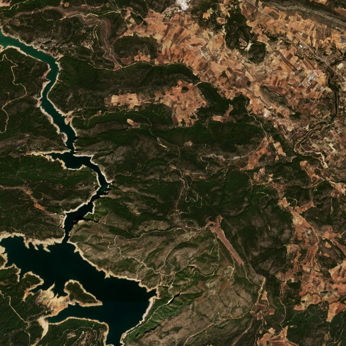 The area before the fire, August 29, 2026