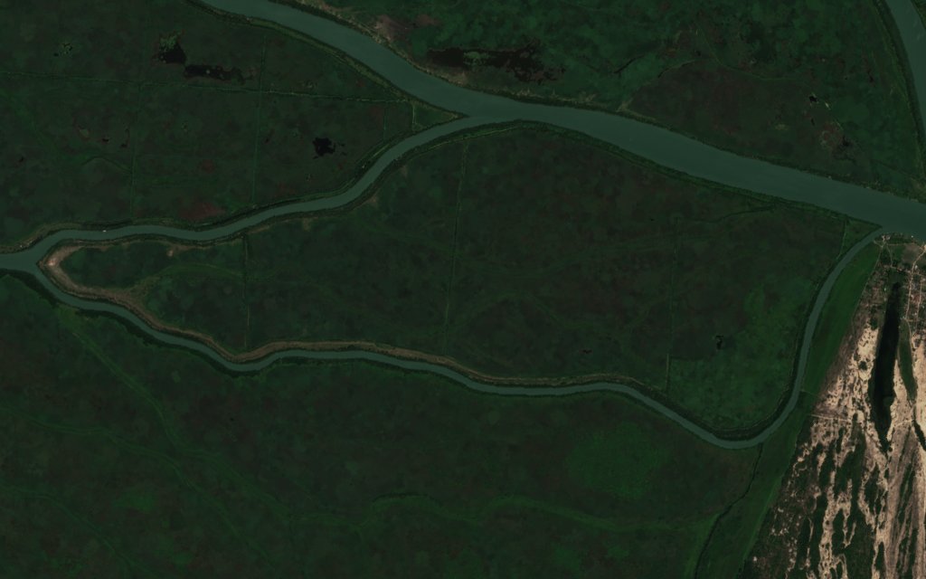 The area before the fire, July 30, 2026
