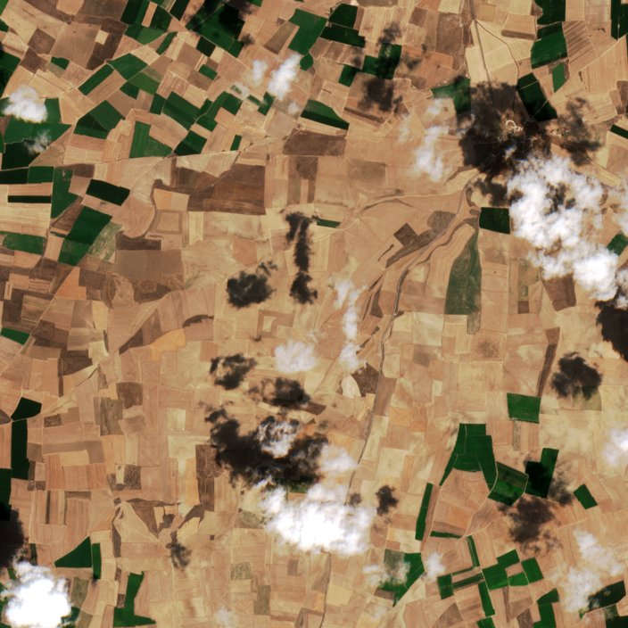 The area before the fire, August 10, 2026