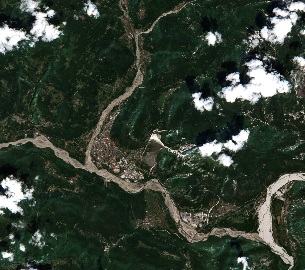 Sentinel-2 images