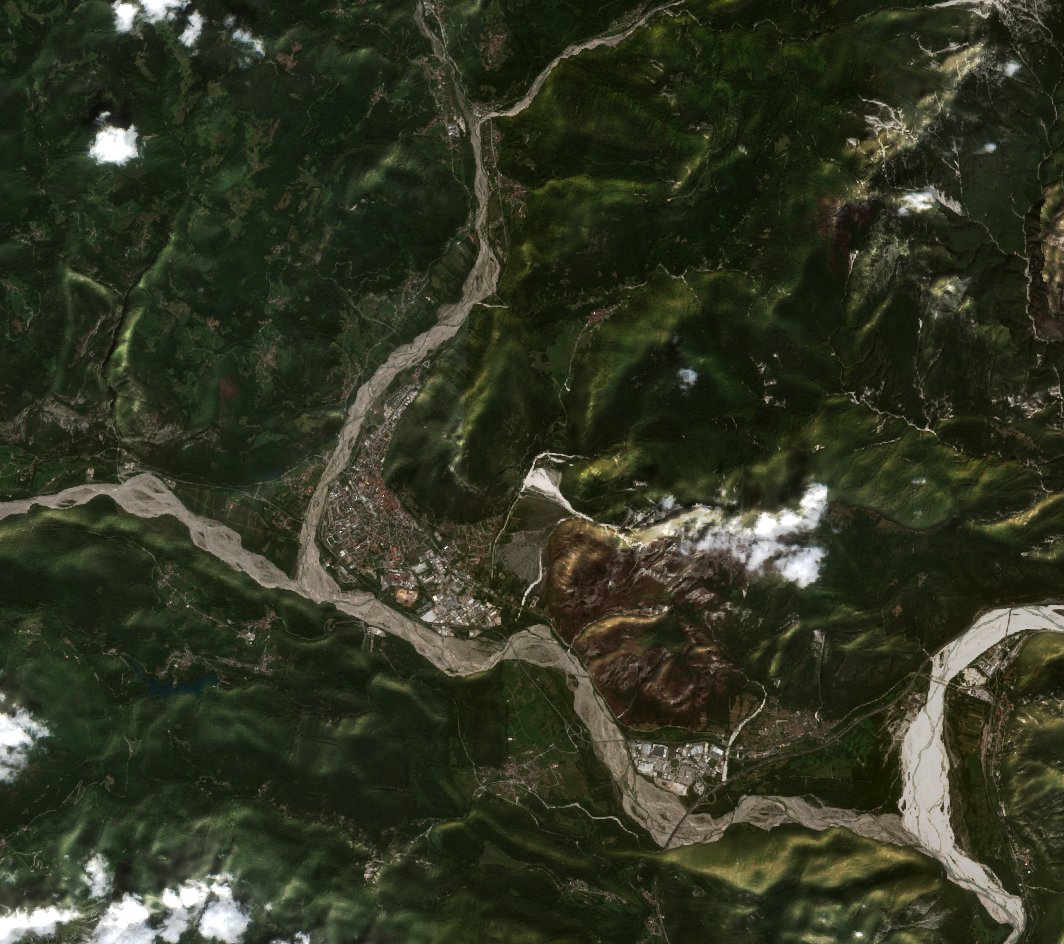 The area after the fire, August 27, 2026