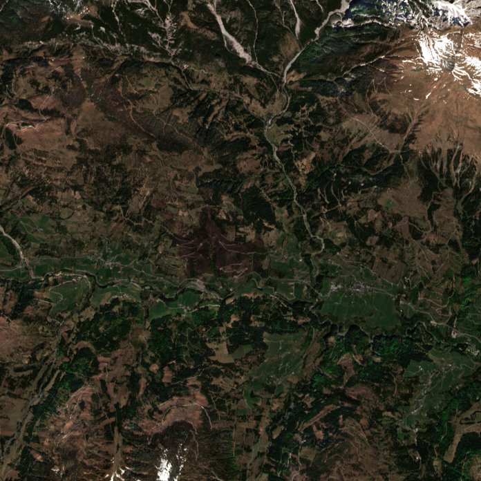 The area after the fire, May 2, 2026