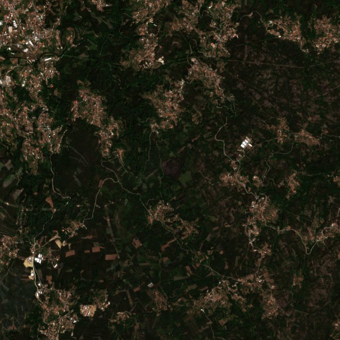 The area after the fire, August 21, 2026