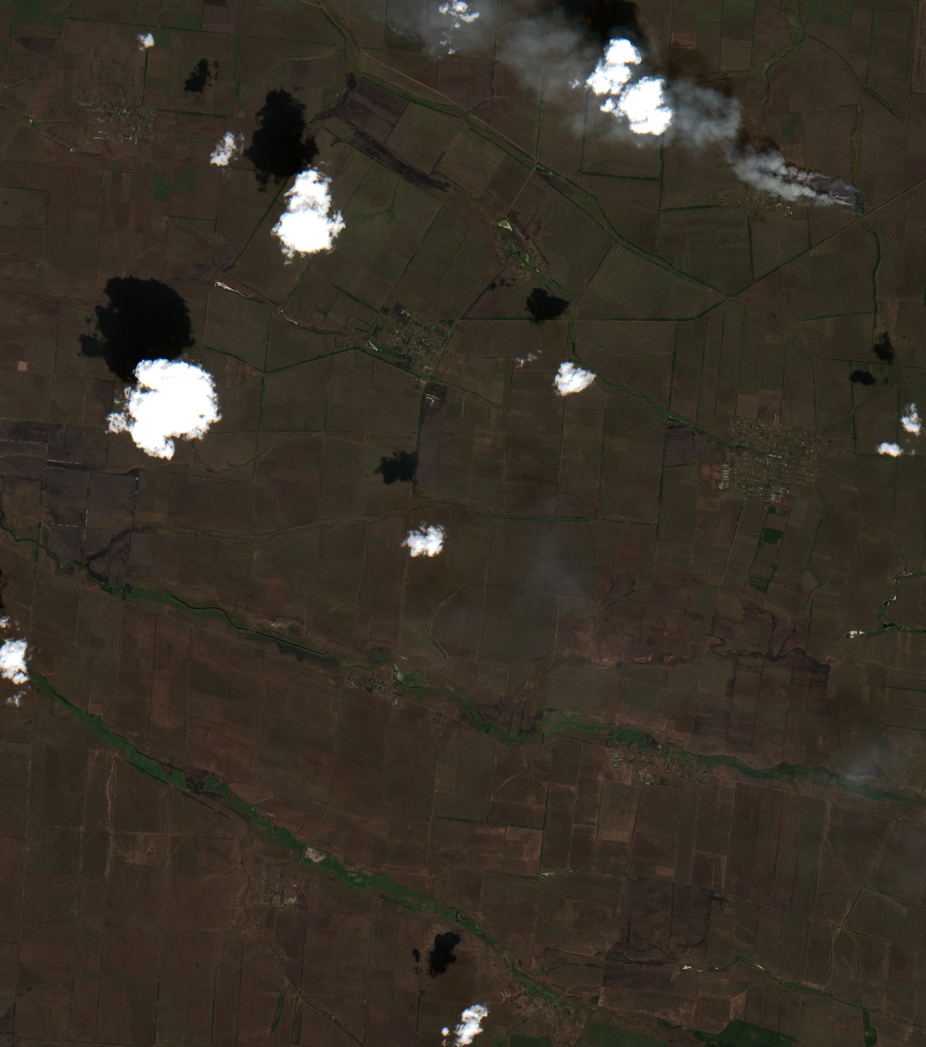 The area before the fire, August 7, 2026