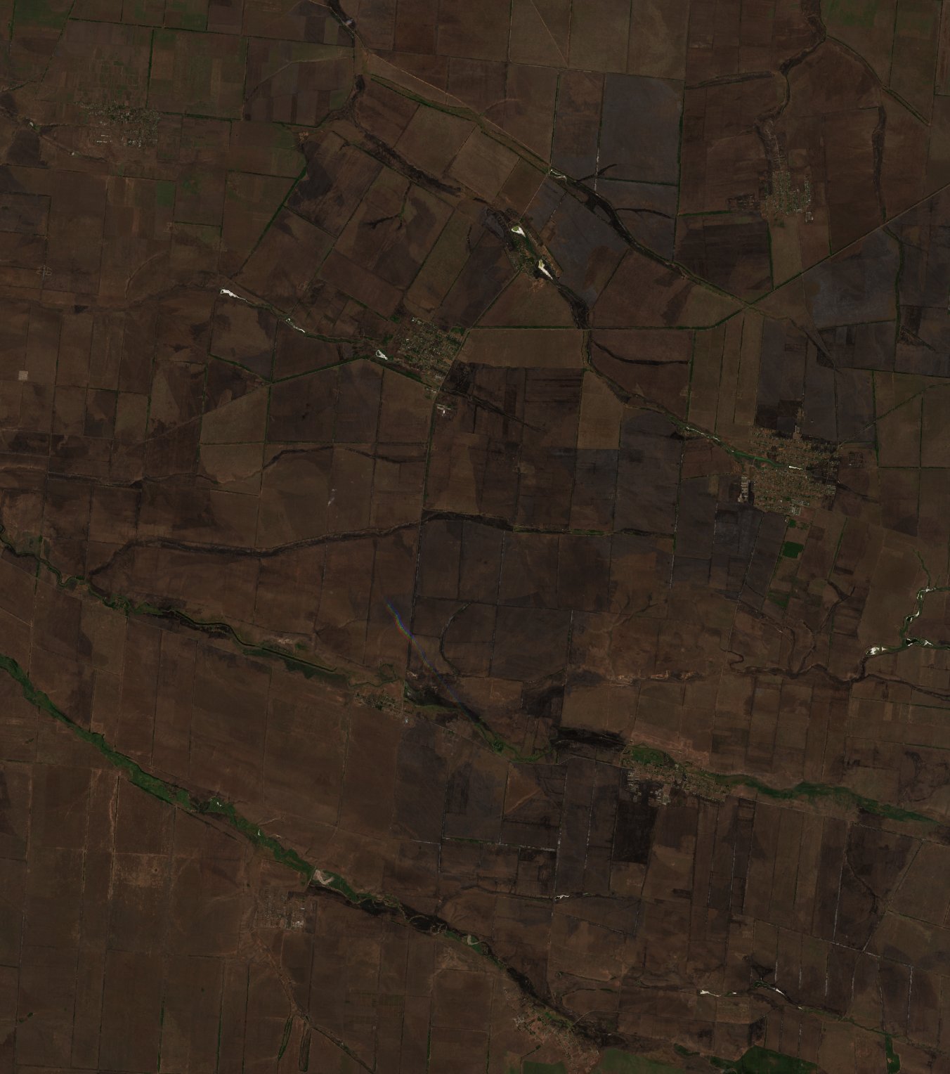 The area after the fire, August 25, 2026