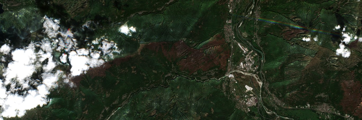 The area after the fire, August 30, 2026