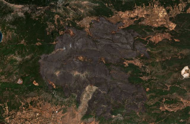 Satellite view near Vília