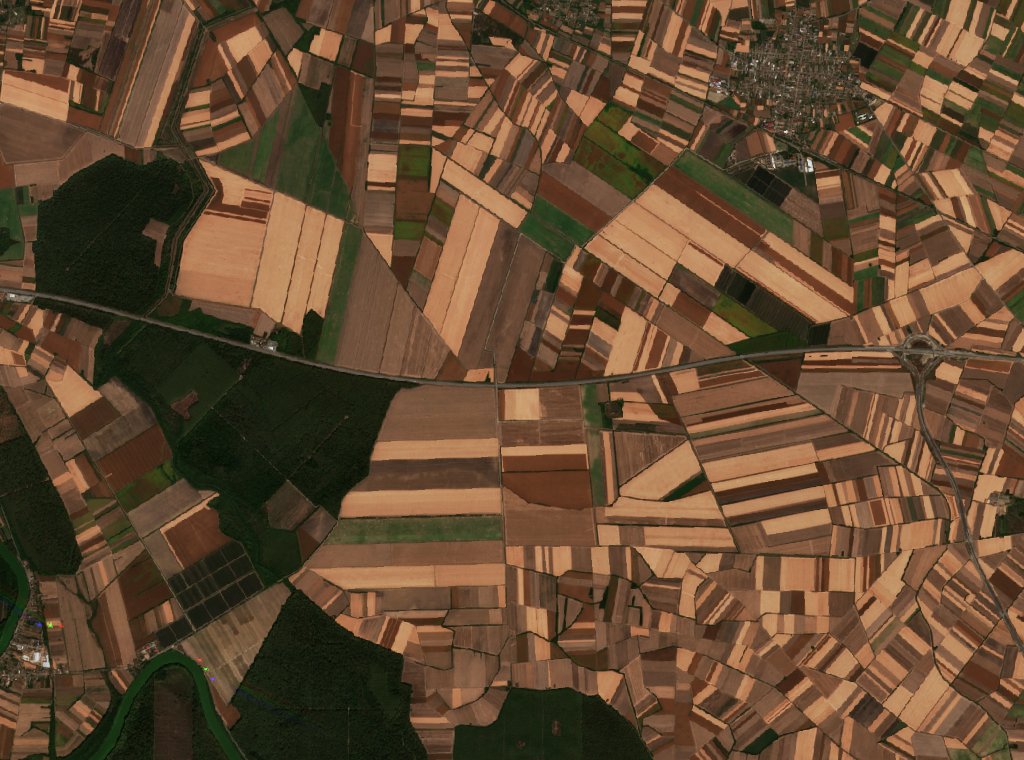The area before the fire, September 17, 2026