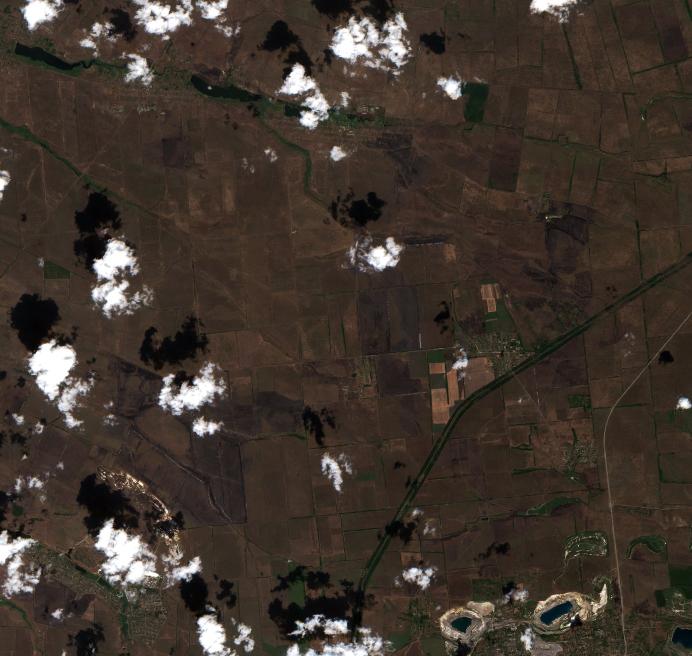 The area after the fire, August 20, 2026