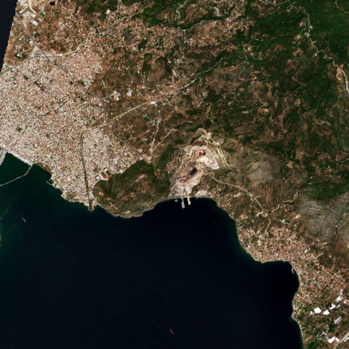 The area before the fire, July 20, 2026