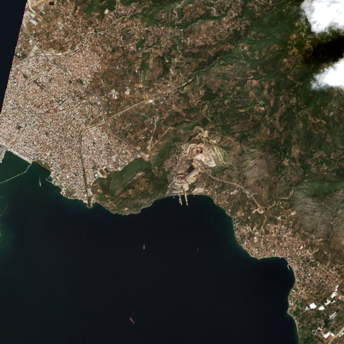 The area after the fire, August 27, 2026