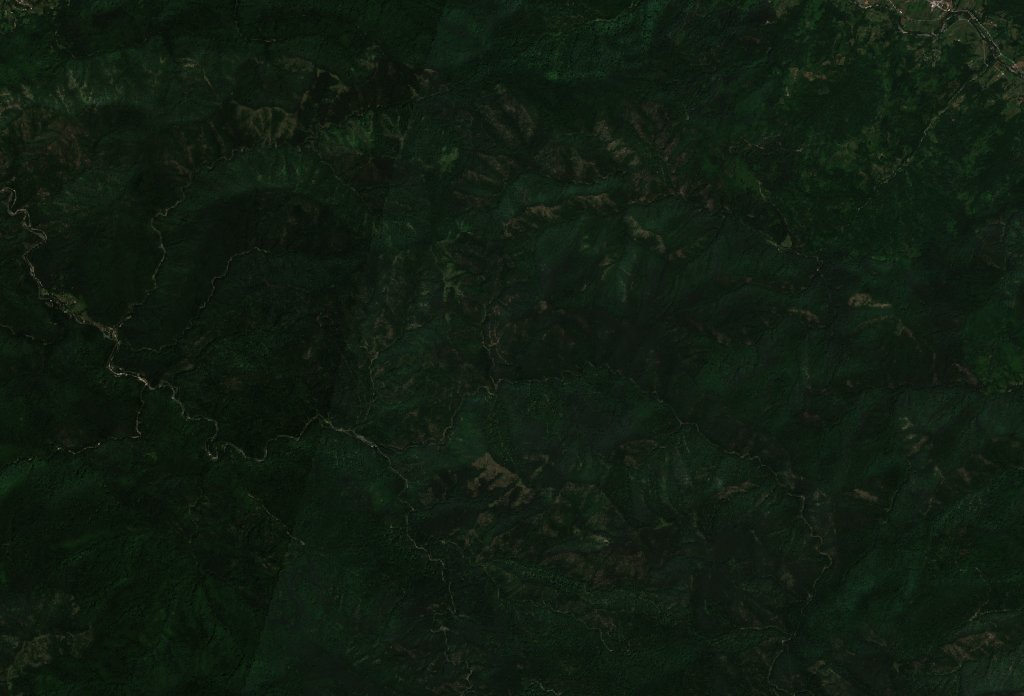 The area before the fire, August 1, 2026
