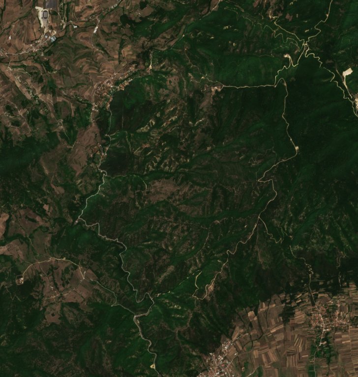 The area before the fire, August 2, 2026