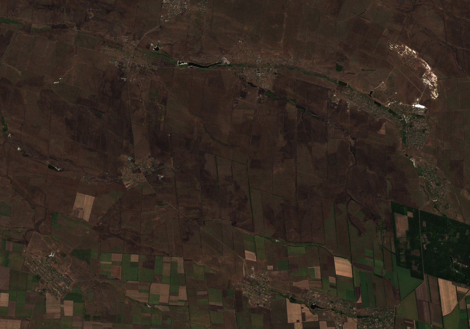 The area after the fire, August 30, 2026