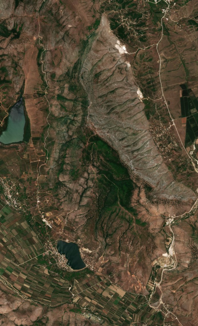 The area before the fire, June 26, 2017