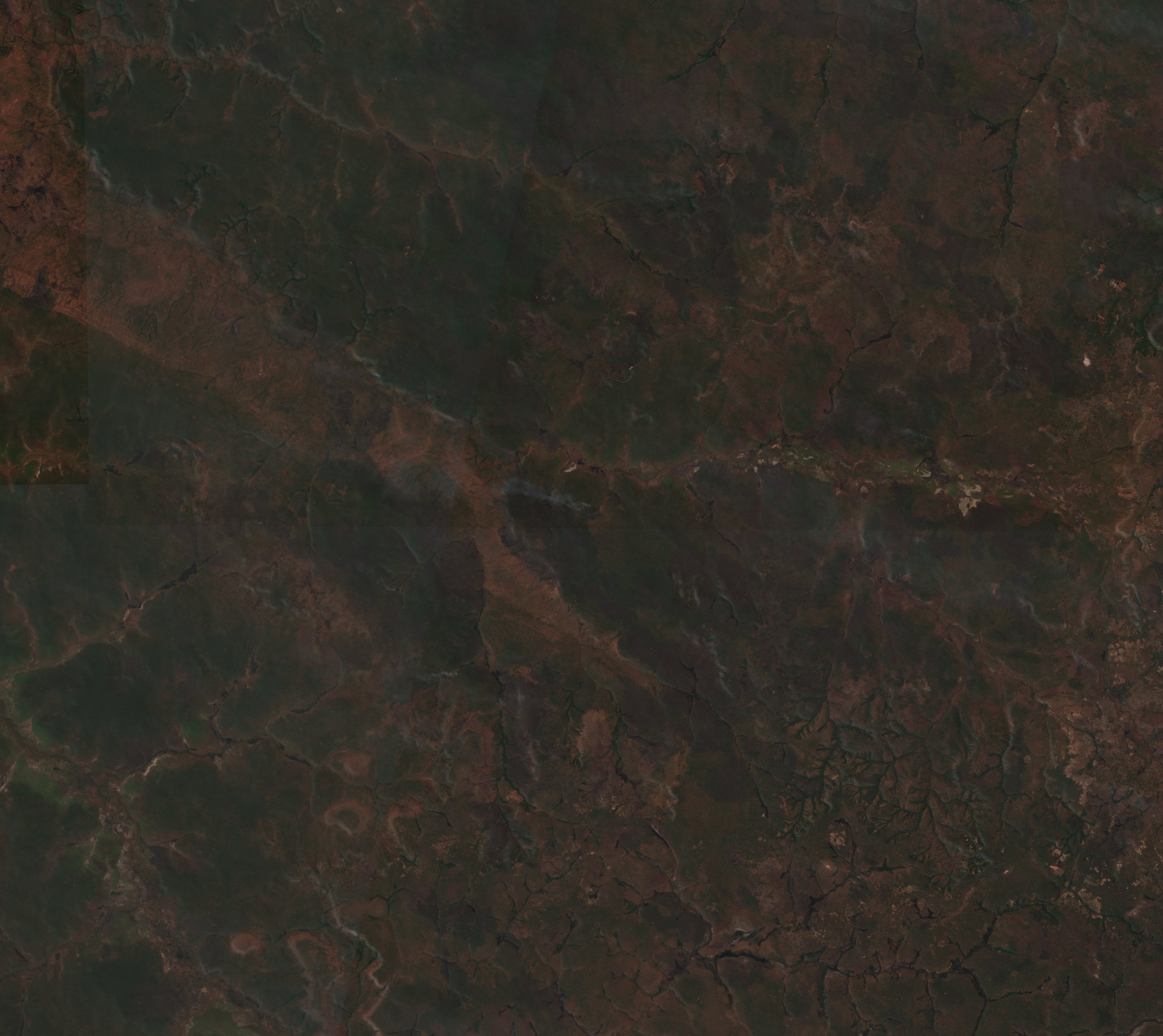 The area before the fire, August 23, 2026
