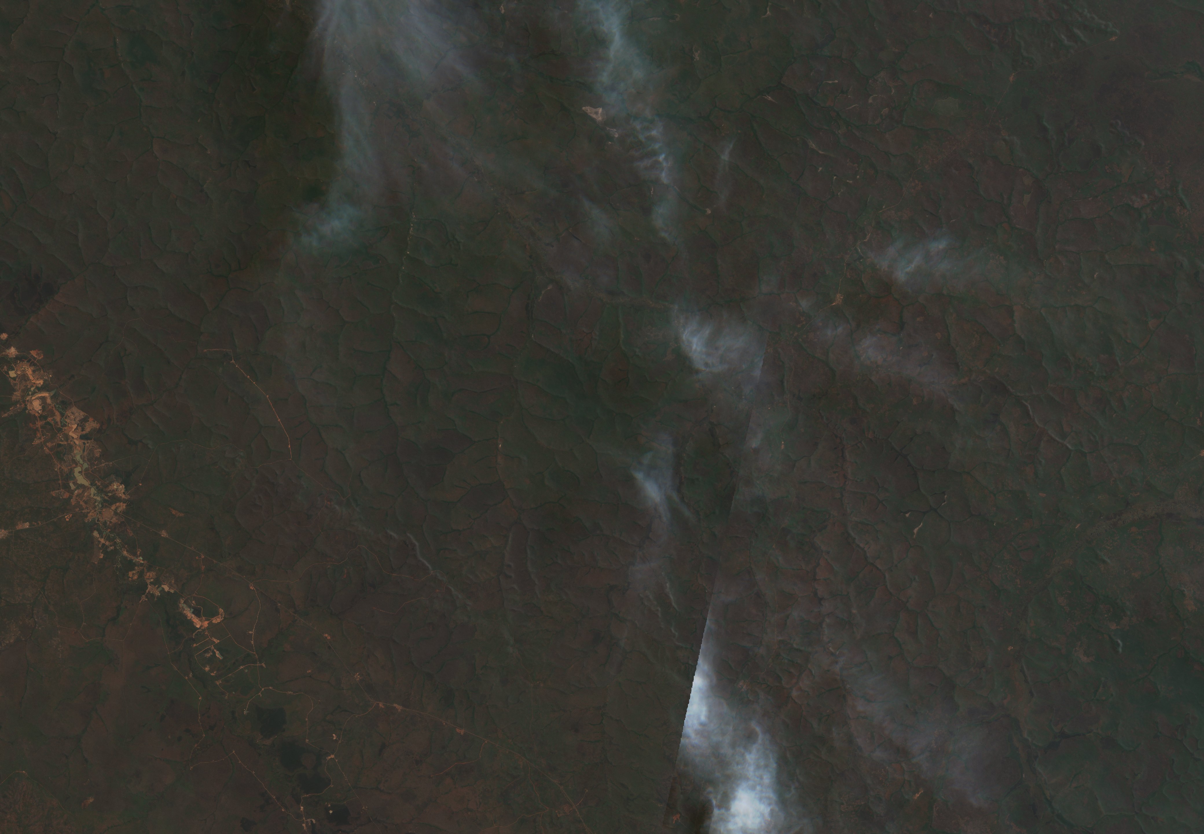 The area after the fire, September 2, 2026
