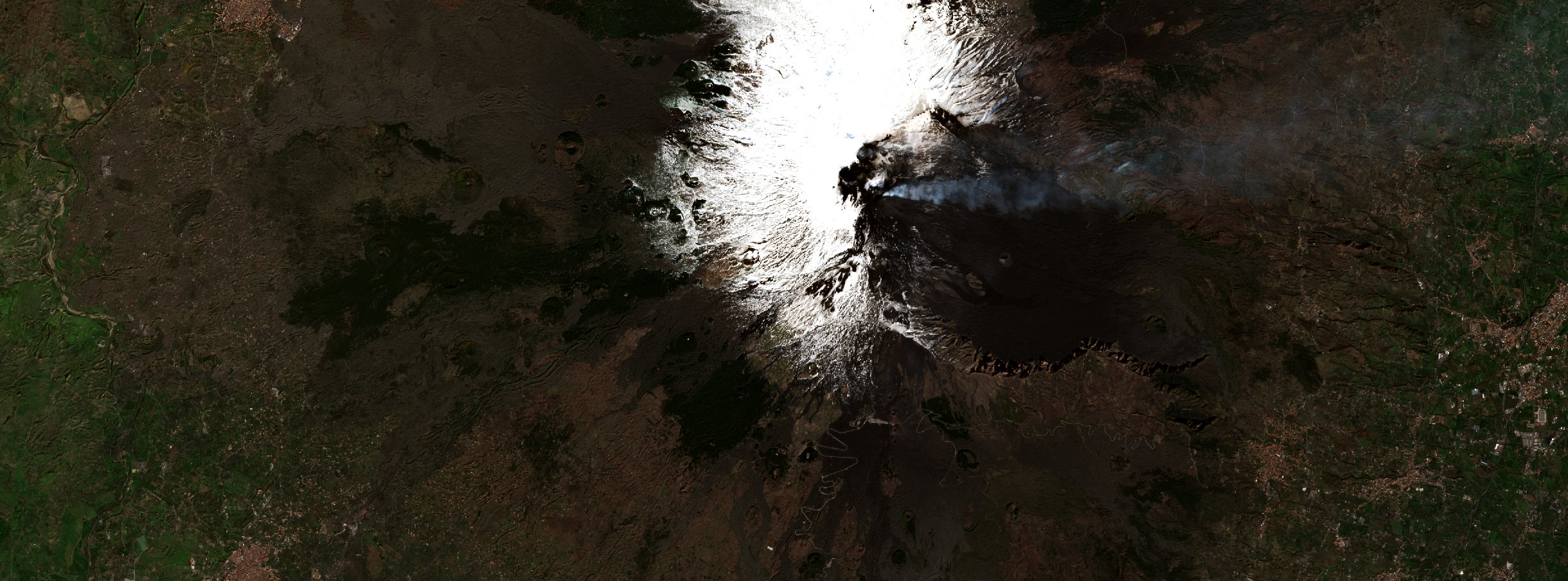The area before the fire, February 6, 2021