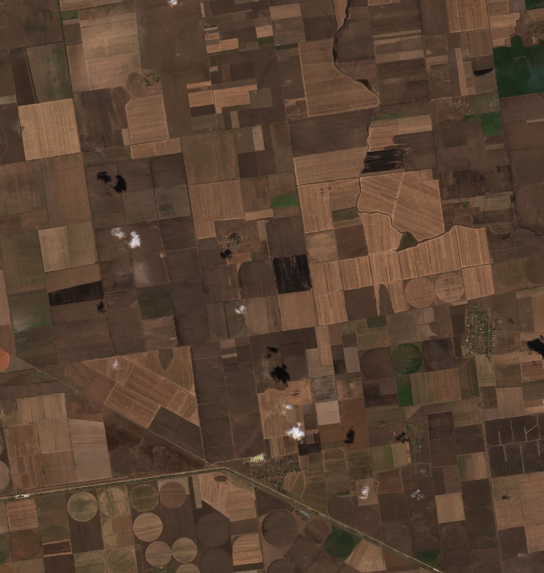 The area after the fire, September 9, 2026