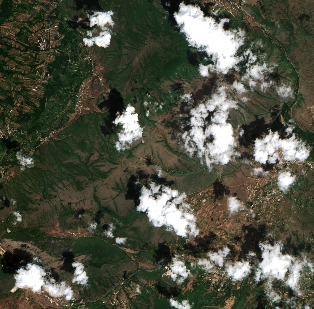 Sentinel-2 images