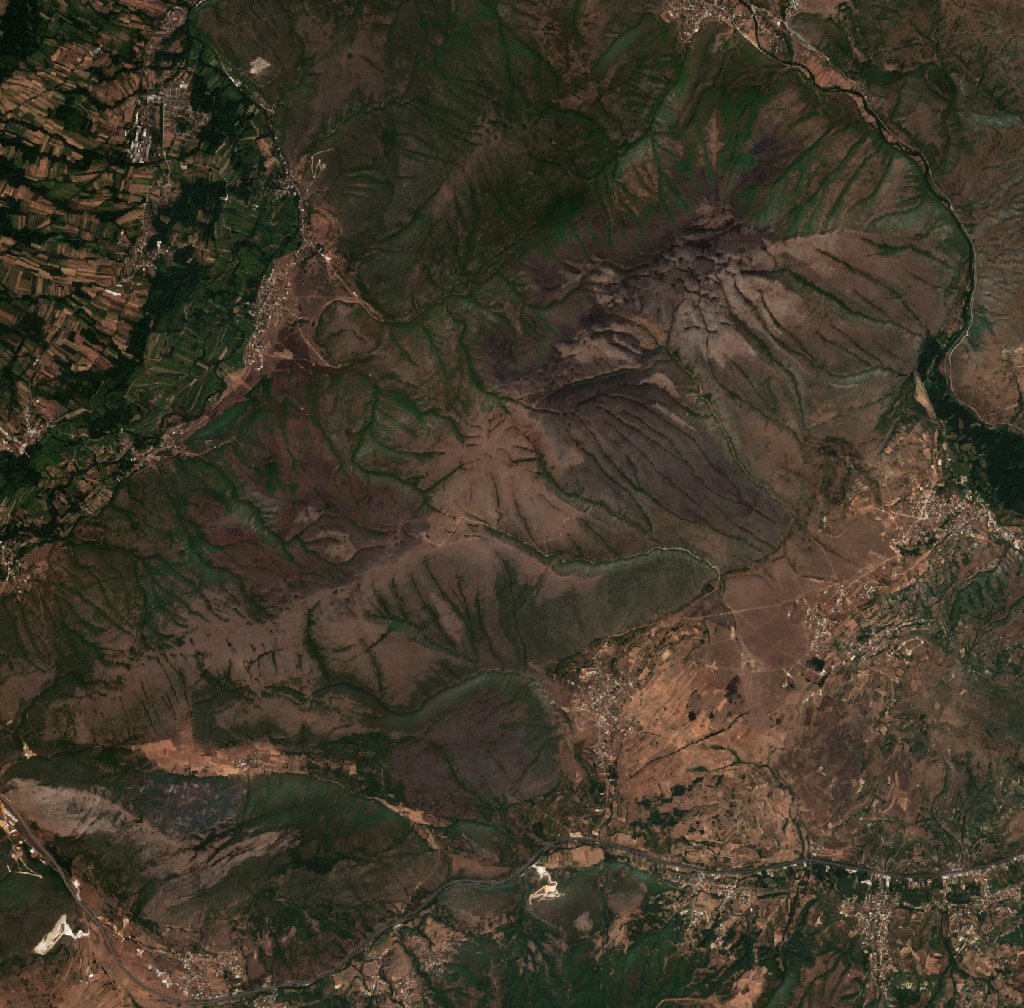 The area after the fire, September 7, 2026