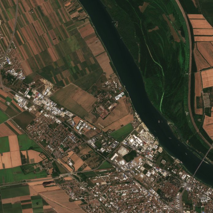 The area before the fire, August 5, 2026