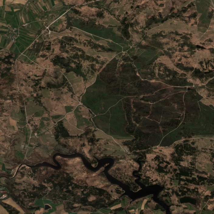 The area after the fire, April 30, 2022